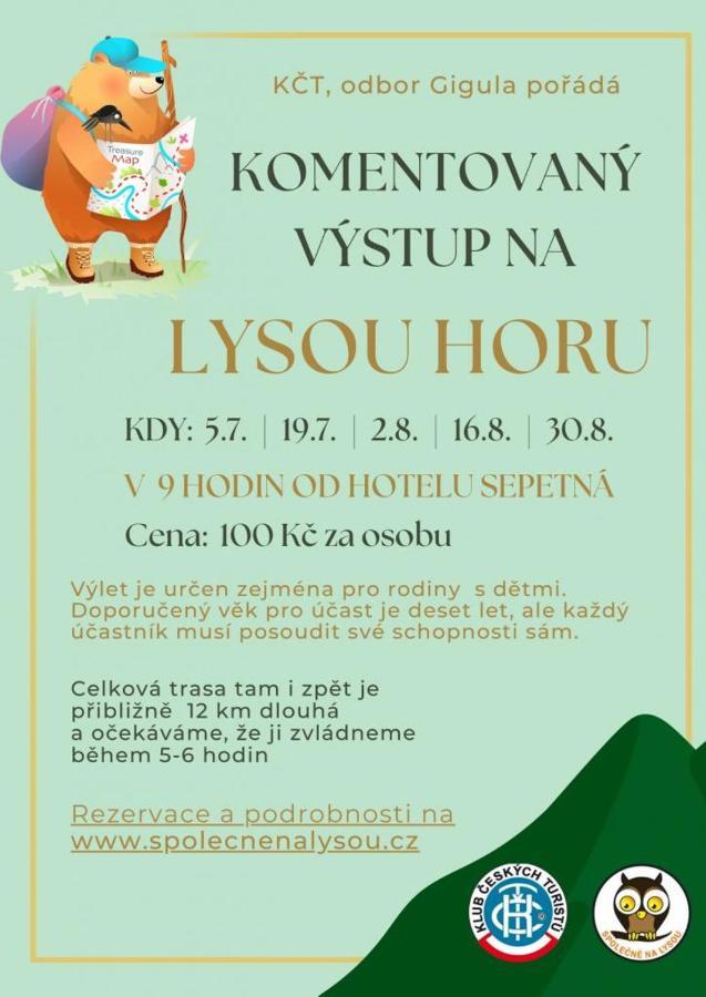 Chatka Pod Lysou Ostravice Esterno foto