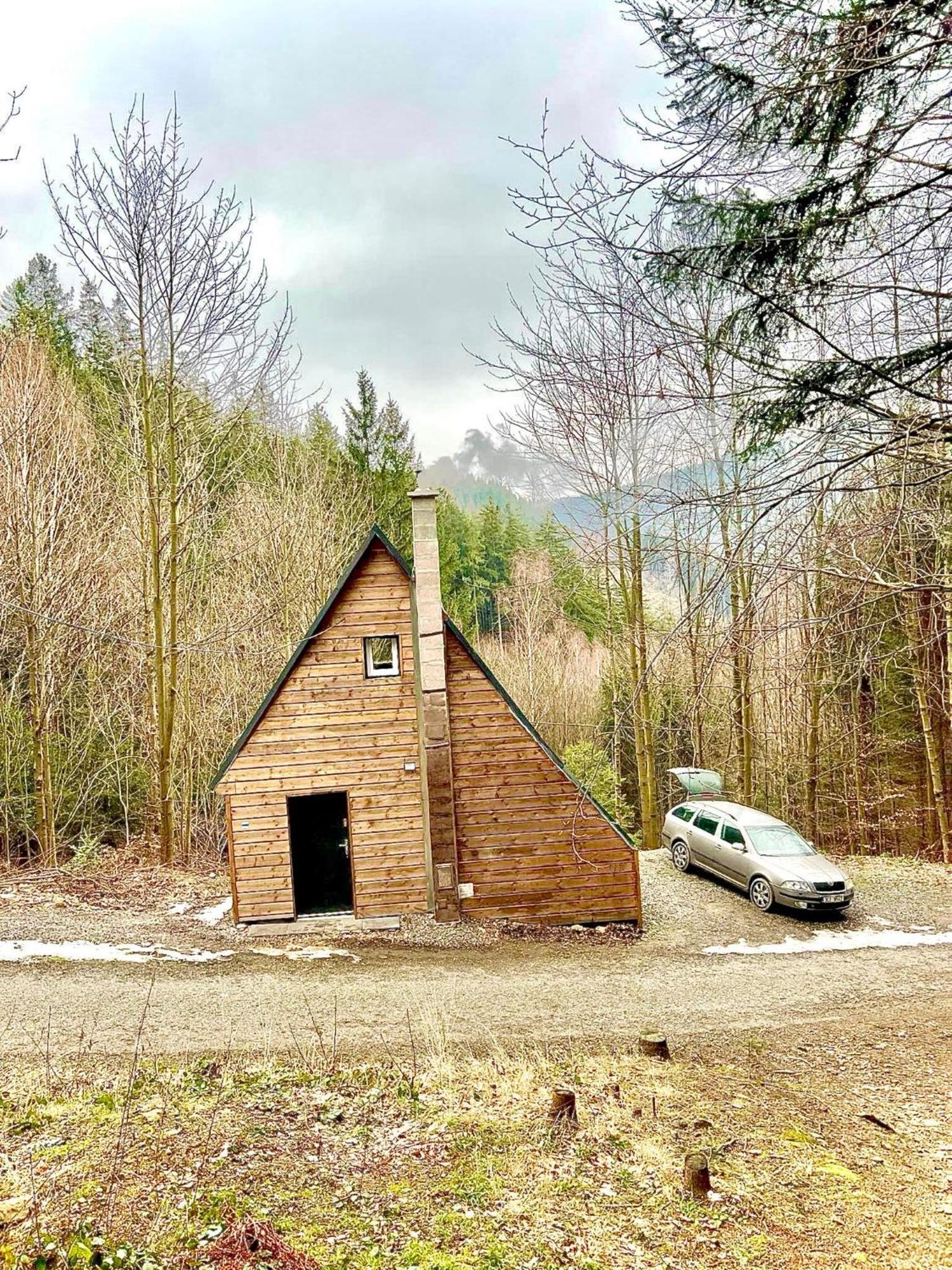 Chatka Pod Lysou Ostravice Esterno foto